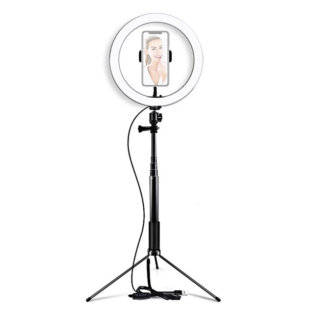 20cm Luz de relleno Anillo de luz Luz suplementaria Luz LED Luz de relleno plegable para fotografía Abanopi Lámpara de fotografía