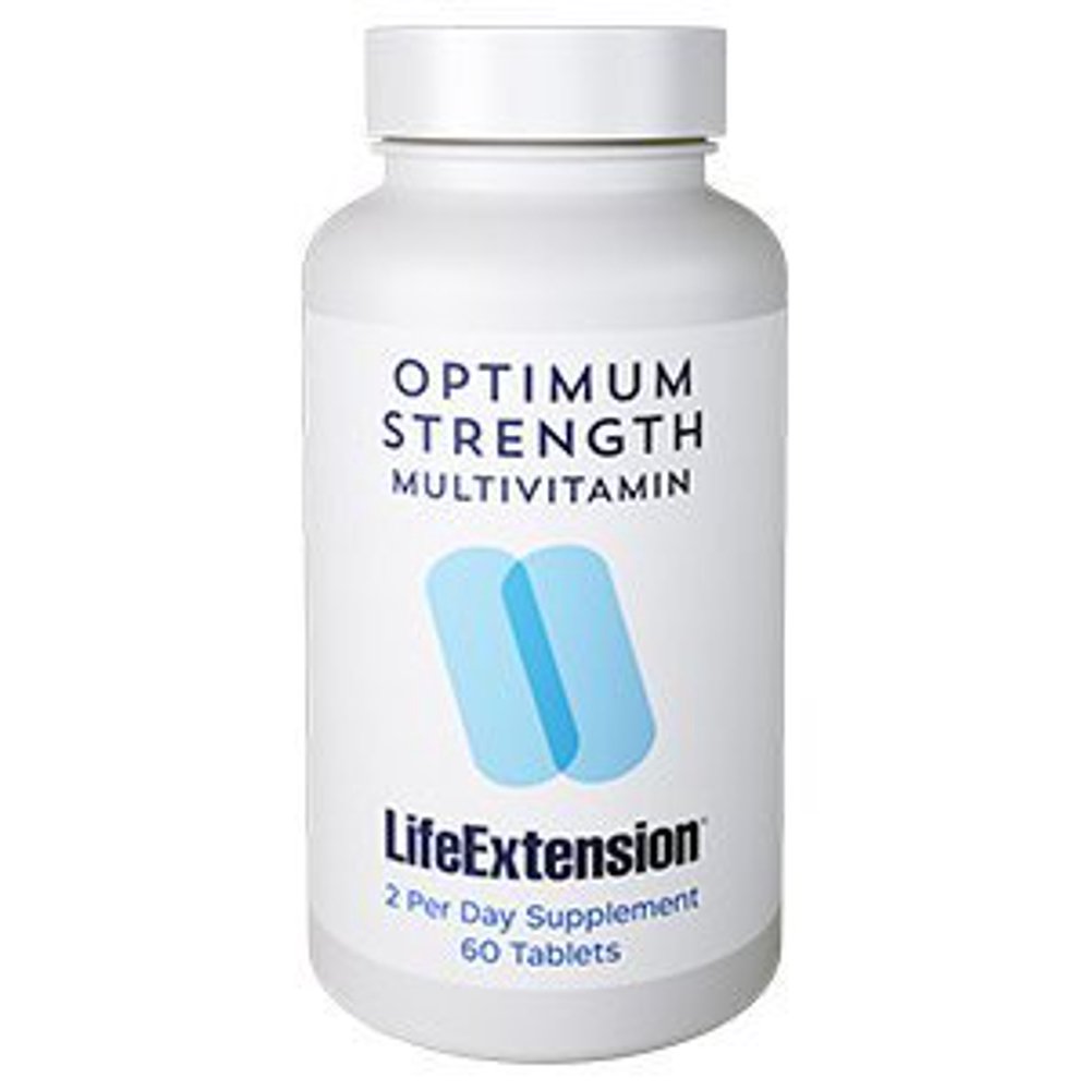Optimum Strength Multivitamin Life Extension 60 Tabs