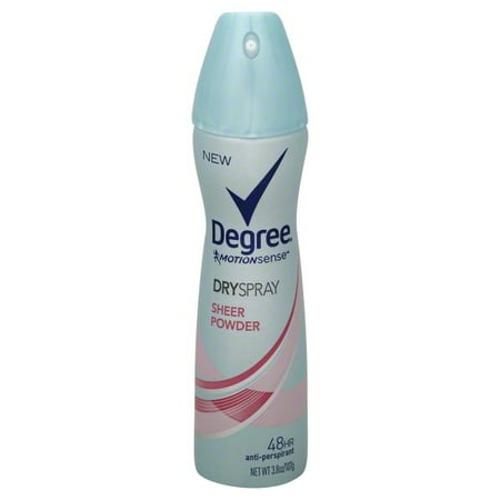 Degree Women Sheer Powder Antiperspirant Deodorant Dry Spray 3.8 oz