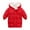 Red, variant on 4-9T Little Girls Boys Thickened Down Jacket Long Winter Coat Hooded Puffer Outerwear