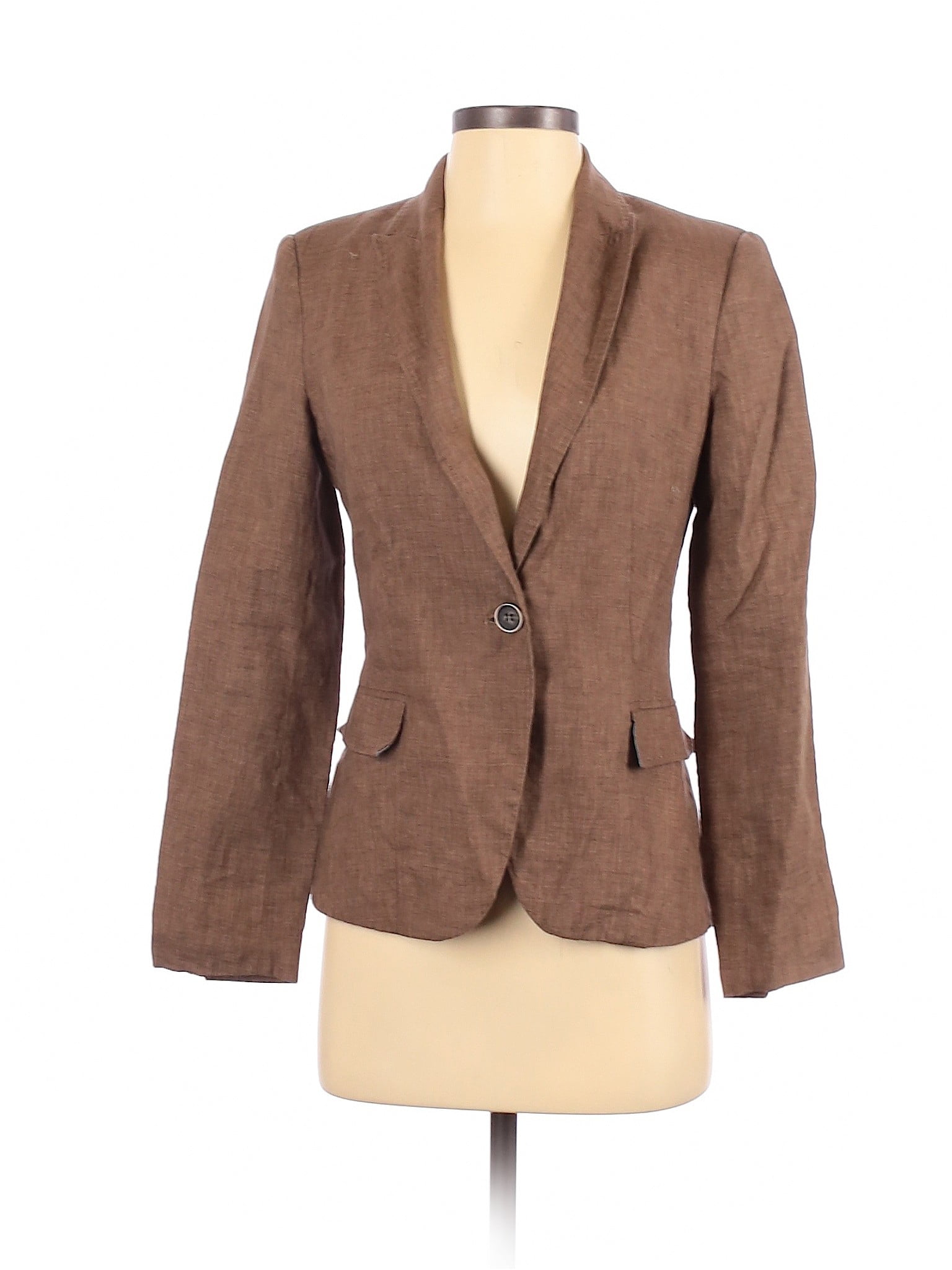 zara brown jacket women's