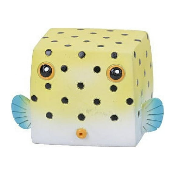 SUMMIT COLLECTION Boxy The Cubed Pufferfish - Exotic Sea Creature Collectible Fi