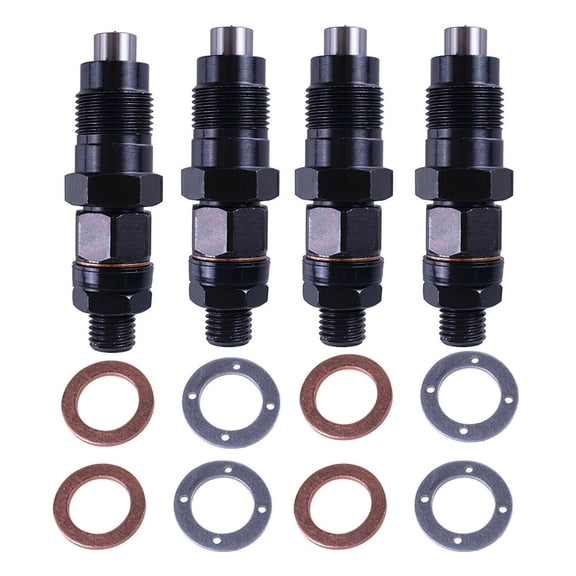 HIRINTOL4pcs Diesel Fuel Injectors For Mitsubishi Delica Spacegear Pajero 4M40 4M40T ME731687 2.8L