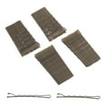 thumbnail image 2 of Conair Pin & Match Bobby Pins, Brown, Rubber Tipped, 60 Count, 2 of 8