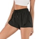 thumbnail image 5 of TFixol Pantalones cortos de verano para correr para mujer, cintura elástica con cuerda para la cintura, pantalones cortos, 5 of 8