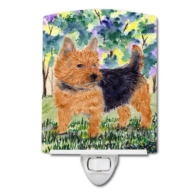 Carolines Treasures SS8218CNL Norwich Terrier Ceramic Night Light, 6x4x3, Multicolor