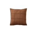 thumbnail image 1 of Fundas de Almohada de Navidad Cojín Trasero de Línea de Funda de Almohada a Rayas Cepilladas,Fibra de Poliéster 45x45cm para Sofá Dormitorio,Fundas de Almohada con Cremallera, 1 of 6