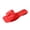 Vermilion, variant on longantii Womens Bow Slides Flat Sandals Comfortable Slip On Open Toe Summer Non-slip Casual Beach Travel Vacation Shoes Indoor Outdoor Slippers Purple