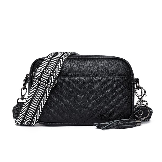 Bolso bandolera GEEK de piel auténtica de alta calidad para mujer, nuevo bolso de mano de piel de vaca con bordado de lujo, bolso bandolera para mujer