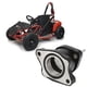 thumbnail image 3 of Adaptador De Colector De Admisión, 30 Mm Colector De Admisión Del Motor Bota Reemplazo De Aleación De Acero De Caucho Resistente Al Desgaste Para CG200 CG250 Para ATV Chino Dirt, 3 of 7