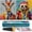 D, variant on NiArt Adults' Paint by Number Kit 12"x16" 2 Canvas Pack, Inspired by Famous Artworks DIY Canvas Painting for All Ages, Non-Toxic Acrylic Paints & Quality Linen, Brushes & Extra Paints Complete Set(B)