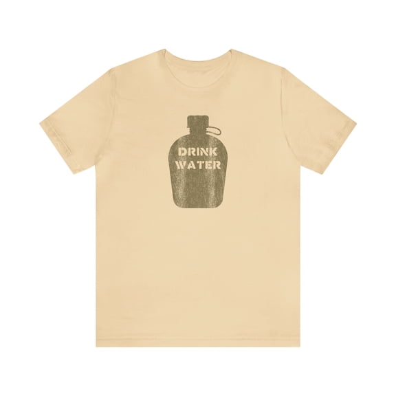 Drink Water Canteen T-Shirt