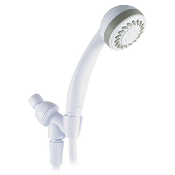 LDR 520 3110WT Complete 3 Function Handheld Massage Showerhead Set with