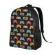 thumbnail image 2 of Disketp Retro Video Game Mochila Unisex de Apertura Lateral Completa, Mochila para Laptop para Escuela, Trabajo y Viajes, 2 of 8