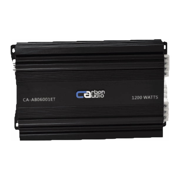 AMPLIFICADOR MONO CLASE D 1 CANAL SERIE ENTRY CARBON AUDIO RMS 1 OHMS 1CHx600w
