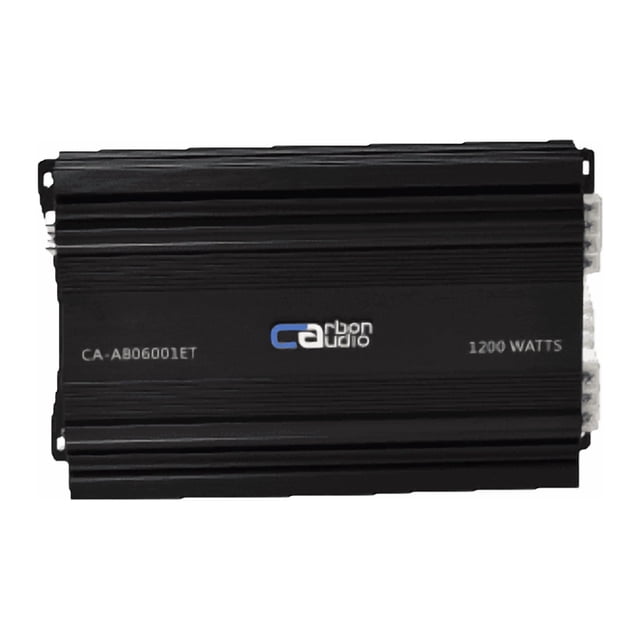 AMPLIFICADOR MONO CLASE D 1 CANAL SERIE ENTRY CARBON AUDIO RMS 1 OHMS 1CHx600w