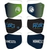 Adult Fanatics Branded Minnesota Timberwolves Team Logo Face Covering 3-Pack