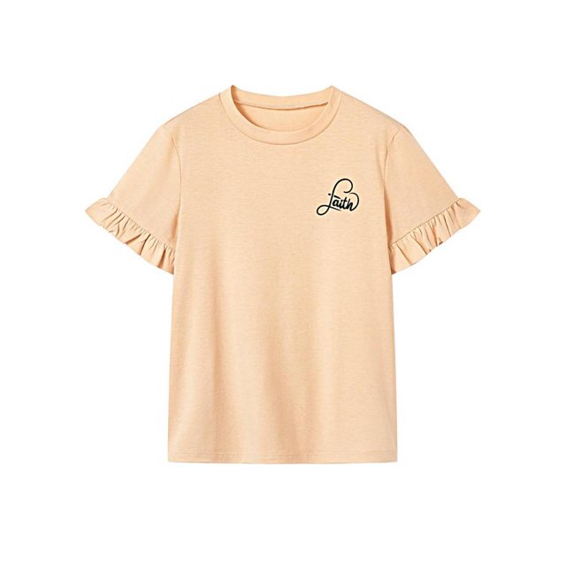 Camiseta de mujer Salvador Ropa Elegante Camiseta de cuello redondo para desplazarse caminando