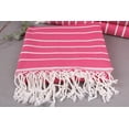 thumbnail image 5 of Monogram Beach Towel, Personalized Beach Towel, Fuchsia Towel, Herringbone Towel, 40x71 Inches Bamboo Towel, Organic Towels, Sauna Towel,, 5 of 9