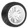 thumbnail image 4 of 4 Ruedas de Goma de 68 mm con Hexágono Interior de 12 mm para TT01 TT02 TA06 XV01 XV02 PTG-2 1/10 RC, Piezas de Mejora para Coche de Carreras B, 4 of 6