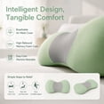 thumbnail image 7 of Memory Foam Lumbar Support Pillow, Ergonomic Lower Back Cushion for Back, 7 of 7