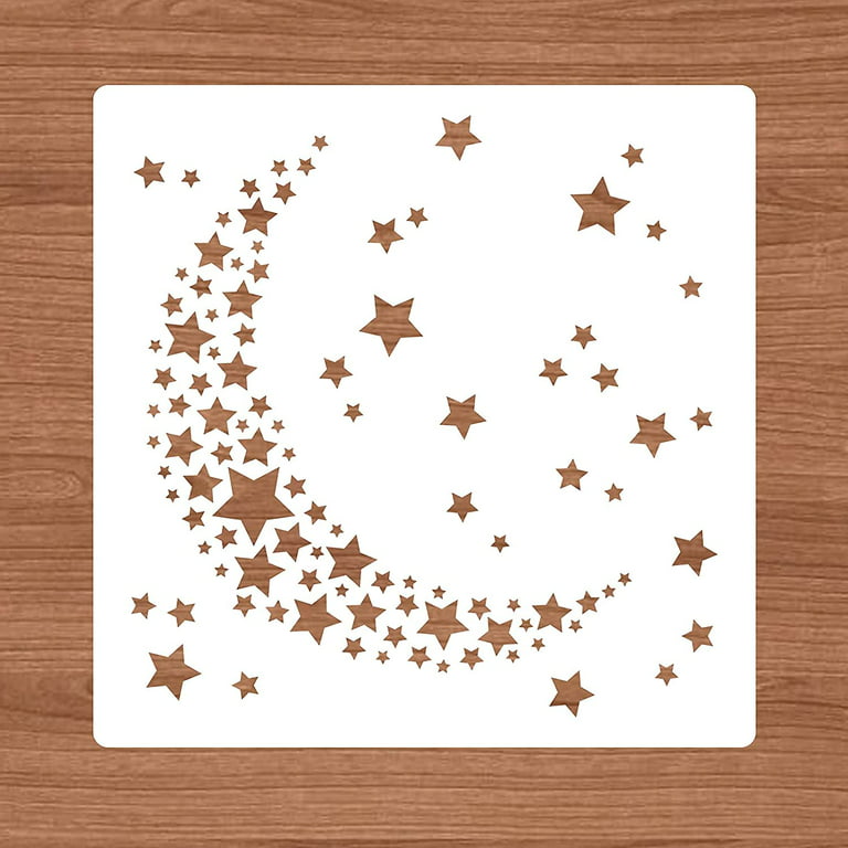 DIY Starry Star Painting Hollow Template Stencils for Painting