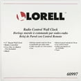 thumbnail image 2 of Lorell, LLR60997, 12" Round Radio Controlled Wall Clock, 1, 2 of 2