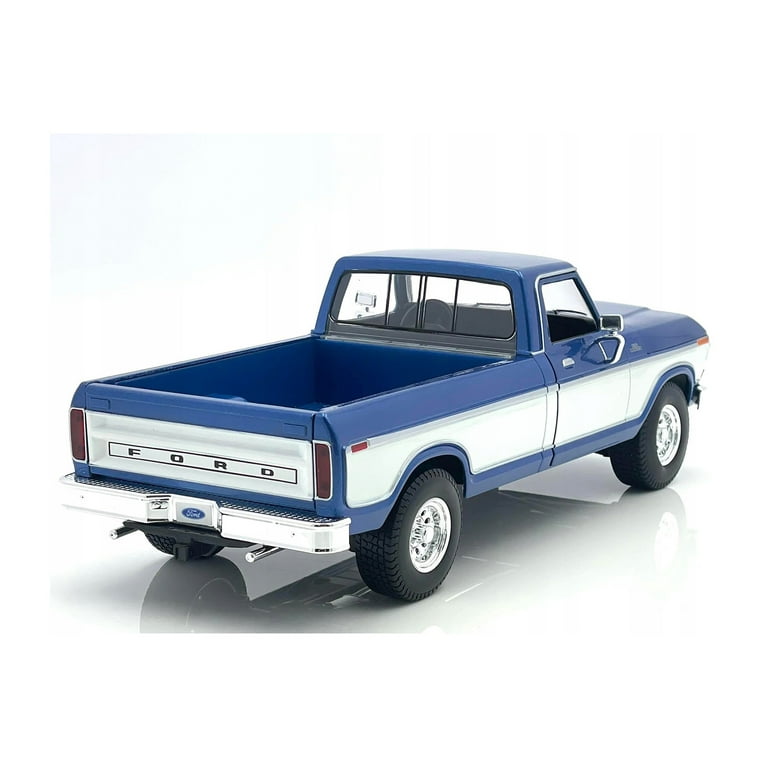 【送料無料】Maisto 1979 Ford F150 pick up 1/18 Maisto 1979 Ford F150 Pickup Truck Blue and White 1:18