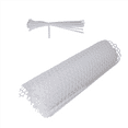 thumbnail image 3 of 2025 New! Plastic Chicken Wire Fence Mesh,Fencing for Gardening, Poultry Fencing, Frame Netting White, 3 of 9