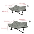 thumbnail image 5 of Miiottaa Foldable Pet Elevated Bed Dog Habitat Cats Resting Seats Outdoor Camping Travel Bed for Dog All Size Pet Resting Bed, 5 of 17