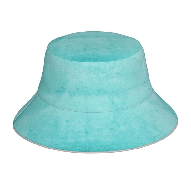 Balery Blue And Turquoise Sombreros para el sol para hombre y mujer, sombrero de pescador con UPF 50+