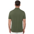 thumbnail image 6 of QDG Men's Short Sleeve Polo Shirts Casual Collared Comfortable Fit Ideal for Daily & Golf Wear, 6 of 8