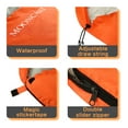 thumbnail image 4 of FAIRYLAND Sleeping Bags for Adults Teens Kids with Compression Sack Portable and Lightweight for 3-4 Season Camping, Hiking,Waterproof, Backpacking and Outdoors（Orange）, 4 of 7