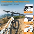 thumbnail image 3 of 26 Inch Mountain Bike with 21-Speeds & Full Suspension Steel Frame,White&Orange, 3 of 8