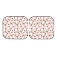 thumbnail image 7 of Daiia Daisies Flowers 2PCS Car Windshield Sun Shade, Foldable Sun Shield for Car Front Window, Auto Sun Blocker Visor Protector Universal for Truck SUV Pickup-Small, 7 of 7