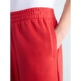 thumbnail image 5 of Free Assembly Women's and Women's Plus Wide Leg Sueded Terry Sweatpants, 30" Inseam, Sizes XS-4X, 5 of 6