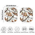 thumbnail image 4 of Jeiento Maple Leaves Automotive Windshield Sunshades Universal Car Windshield Sun Shade 2 Piece Sun Visor for Car Windshield SUV Front Window Sun Blocker Visor Protector Car Accessory, 4 of 7