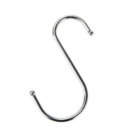 

mnjin pot pcs hooks stainless rack metal s pan clothes hanger storage 10 steel kitchen hooks silver
