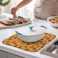 thumbnail image 2 of Halloween Minimalist Icons Pattern Dish Drying Mat for Kitchen 1 Pack, Ultra Absorbent Microfiber Dishes Drainer Mats,16x18in(41x46cm), 2 of 6