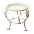 thumbnail image 4 of DOLITY Étagère en Fer pour Pot de Fleurs Support de Plante Support de Plante pour Intérieur Extérieur Robuste Blanc, 4 of 9