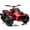 Red, variant on LUIBAS 24V Kids ATV Ride On Motorcycle Electric 3 Wheeler Ride-On Electric ATV Kids Ride On Toys for Kids with Battery Powered Motor, EVA Wheels, w/LED Lights, Bluetooth, MP3 for 3  Years, Red