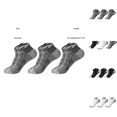 thumbnail image 2 of Outfmvch 3 Pack Ankle Socks Low Cut Short Socks Adult Socks Running Socks Low Cut Tab Socks for Men Compression Ankle Socks Gym Socks Women Athletic Running Ankle Socks Black One Size, 2 of 3
