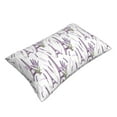 thumbnail image 2 of Fotbe Lavender Flowers Pillow Cases - Envelope Closure - Luxury, Extra Soft, Cooling Pillow Covers - Wrinkle, Fade, Stain Resistant-20"x30", 2 of 8