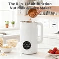 thumbnail image 2 of Nutripour - The 8-in-1 Multifunction Nut Milk & Juice Maker, Snagza Nut Milk Maker Blender, 8-In-1 Nuts Milks Makers Machine, Automatic Plant-Based Milks Blender, For Nuts, Oat, Soy Milks, 2 of 7