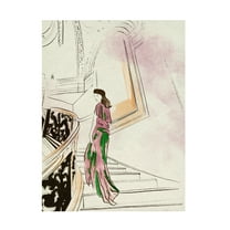 Trademark Fine Art Melissa Wang Back Glance II Canvas Wall Art