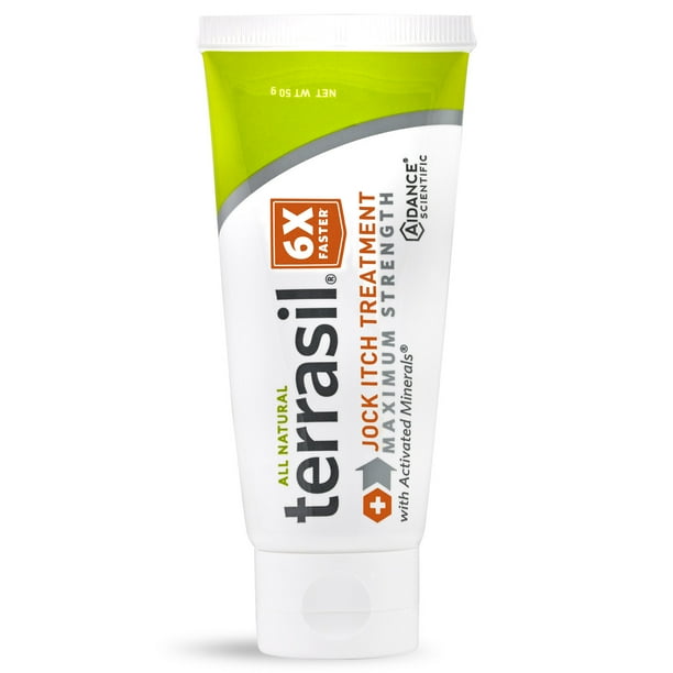 Terrasil® Jock Itch Treatment MAX Strength with AllNatural Activated