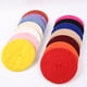 thumbnail image 3 of Gorro infantil Otoño e invierno Gorro infantil Boina infantil con perlas Gorro de pintor Boina de lana para niñas, 3 of 6