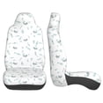 thumbnail image 4 of ZICANCN Car Seat Cover Fish Genetics Car Front Seat Covers Protectors , Automotive Seat Covers for Cars Trucks Suv, 4 of 8