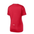 thumbnail image 6 of Sport-Tek Ladies PosiCharge Elevate Scoop Neck Tee-XL (True Red), 6 of 6