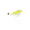 Chartreuse Minnow, variant on Pluck Hair Jig Gum Minnow 1/4